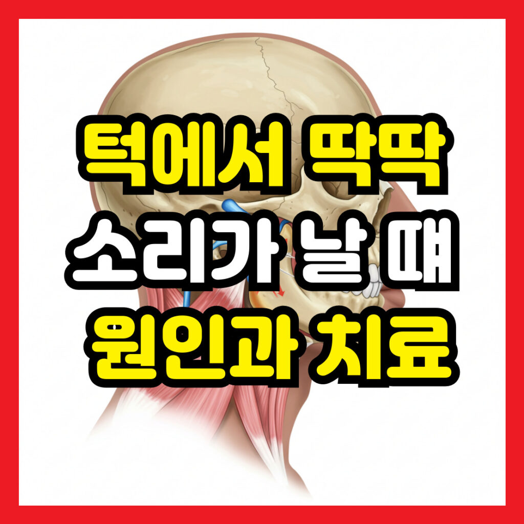 턱관절-소리