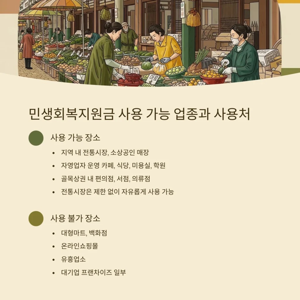 minsaeng-support-usage-가능업종사용처